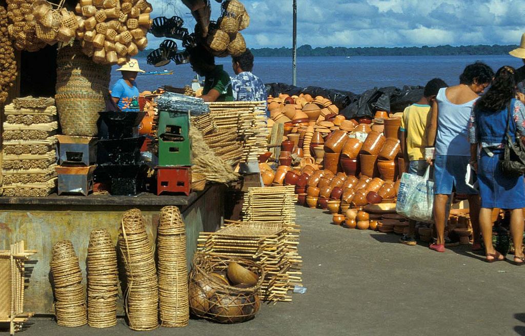 Feira Ver-o-Peso. Foto - Flickr Sonobrasil