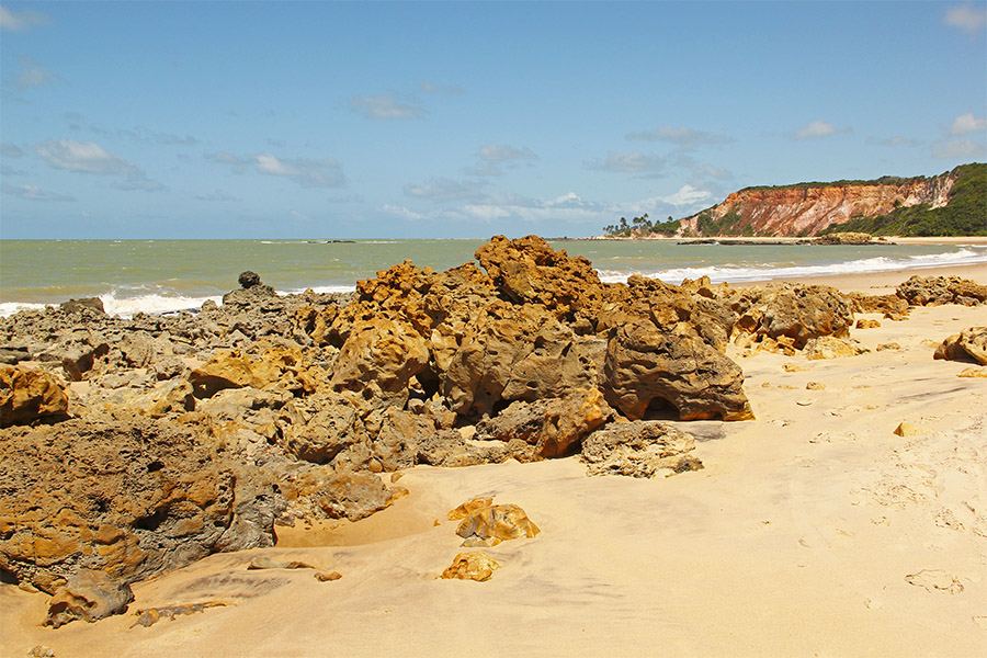 Caripabus Costa do Conde litoral sul Paraíba