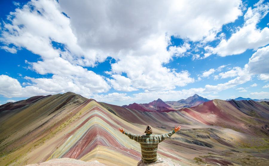 montanha arco iris peru